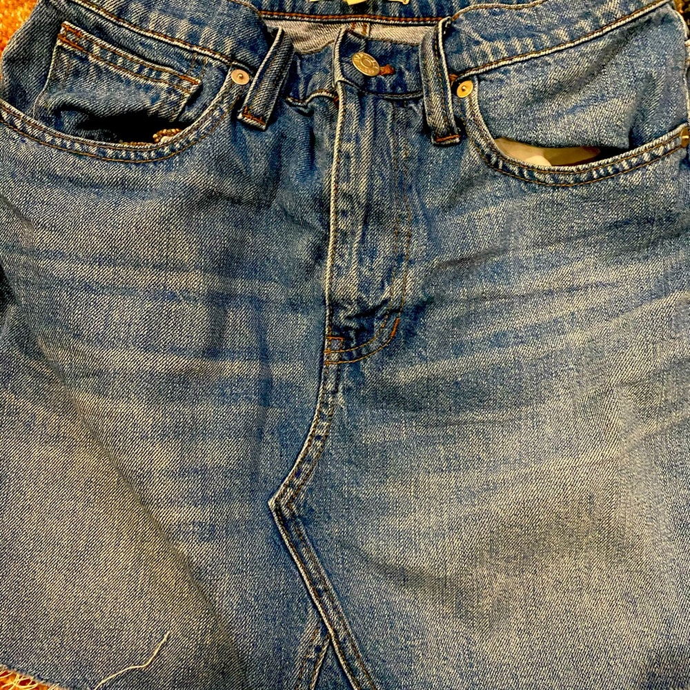 Madewell Jean skirt sz 26